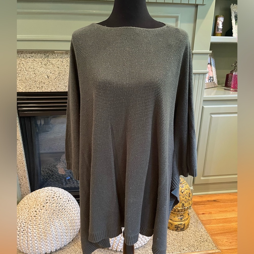 Lululemon Divinity Poncho, Olive Green, ONE SIZE